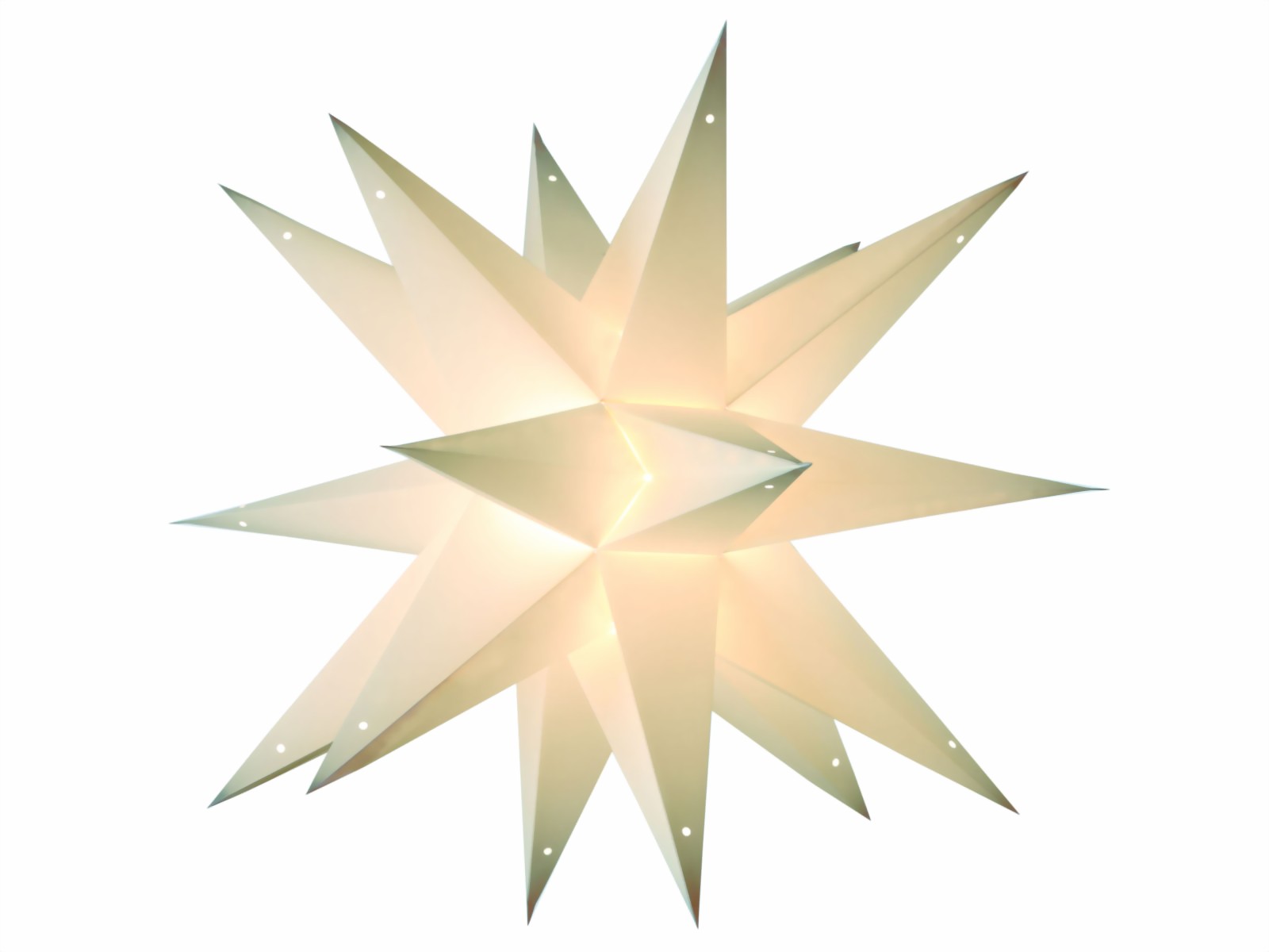 Bild von starlightz noël white earth friendly Leuchtstern