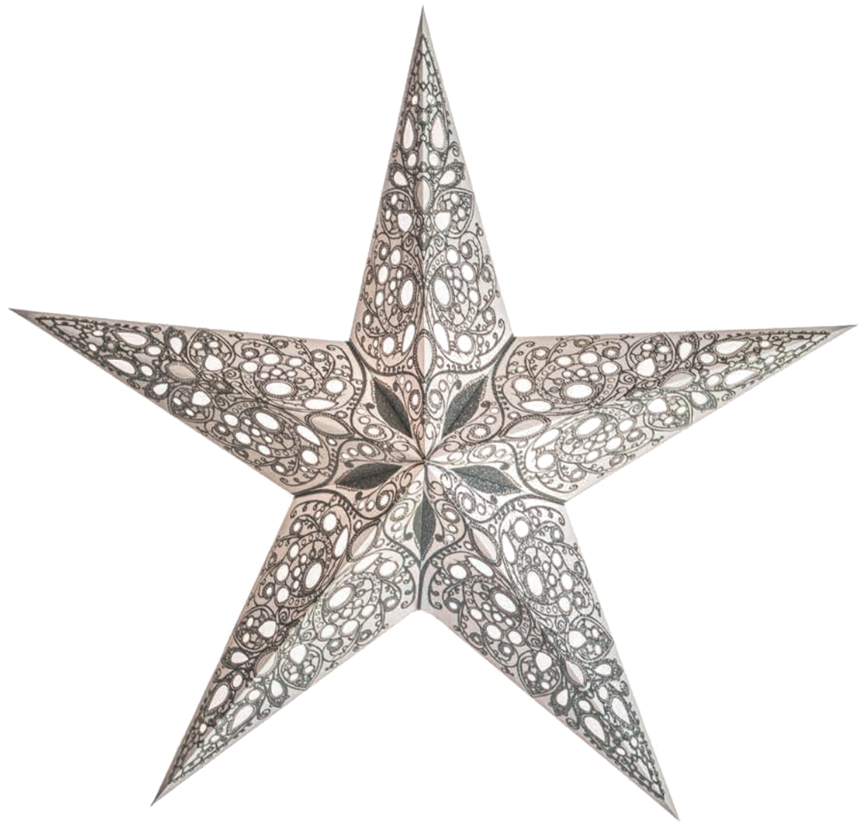Bild von starlightz raja silver earth friendly Leuchtstern