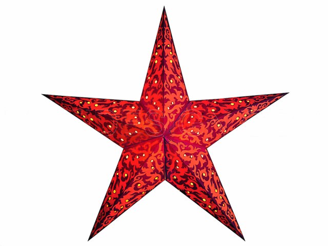 Bild von starlightz furnace red/orange earth friendly Leuchtstern