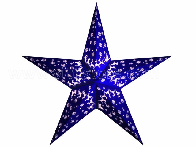 Bild von starlightz ren blue earth friendly Leuchtstern
