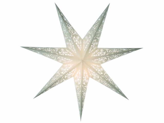 Bild von starlightz siluett white earth friendly Leuchtstern